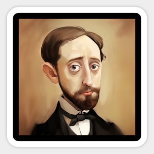 Edgar Degas Sticker